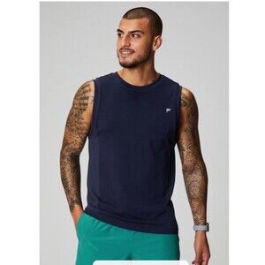 Fabletics The Training Day Muscle Tank Seamless Gym Workout Men Sz M